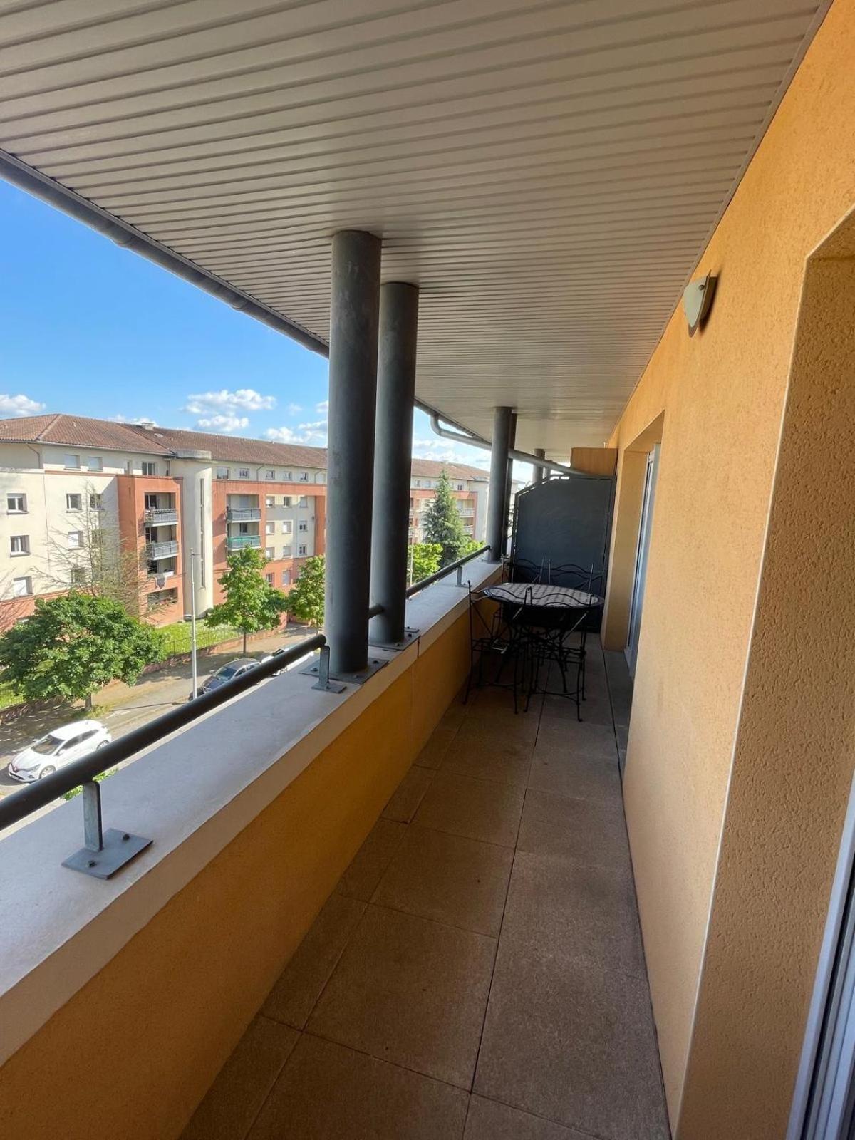 City Rose T2, Climatisation,Parking Prive, Piscine, Wifi , Tout Confort Toulouse Kültér fotó